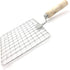 Papad Jali Stainless Steel Wire Roaster Rack Papad Jali With Wooden Handle Roasting Net Roast Grill Chapati Toast Roti Papad And More......