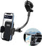 Car Phone Holder, Air Vent Windshield Dashboard Quick Release Auto Smartphone Stand, 2 in 1 Suction Cup Vehicle Cellphone Mount, Universal for Tru...