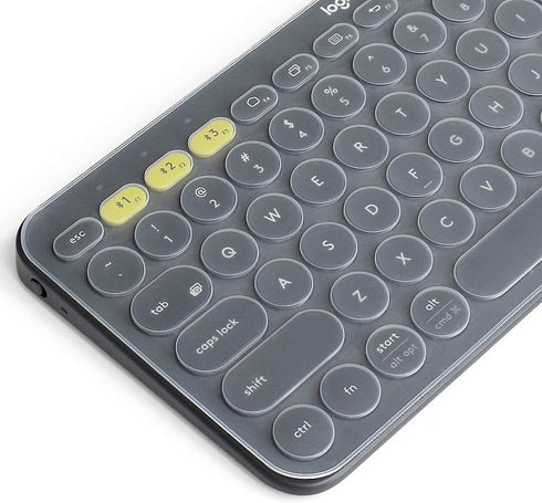 Ultra Thin Silicone Keyboard Protective Cover for Logitech K380 Multi-Device Bluetooth Keyboard...