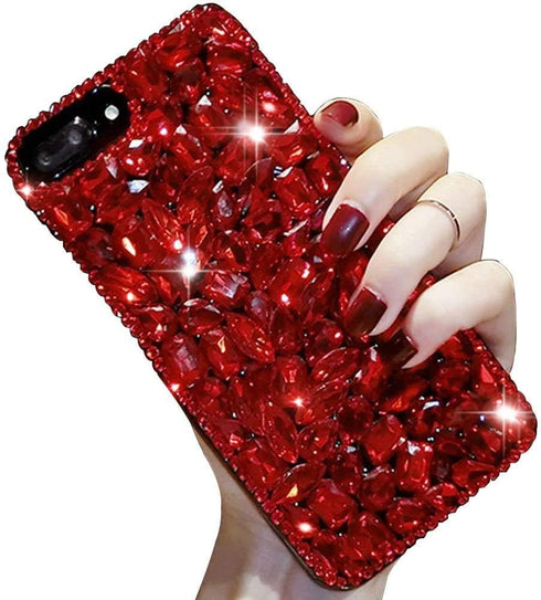 Bling Diamond Case for iPhone 12 /iPhone 12 Pro 6.1",Aearl 3D Homemade Luxury Sparkle Crystal Rhinestone Shiny Glitter Full Clear Stones Back Phon...