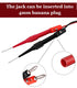 Extra-Thin Multimeter Test Leads, 0.7mm Multimeter Probes, Multimeter Back Probe Kit, Circuit Tester Probe Pins, Multimeter Probes for Banana Sock...