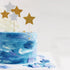 Gold Star Cake Cupcake Decorations Toppers Picks Supplies, Appetizer Picks, 30 Counting...