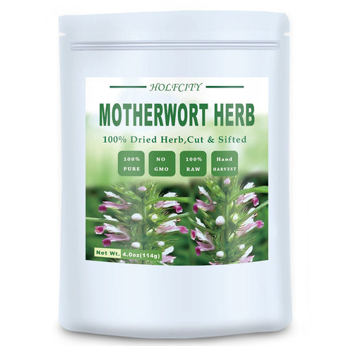 Dried Motherwort Herb, 4.0oz(114g), Cut & Sifted, 100% Natural Motherwort...