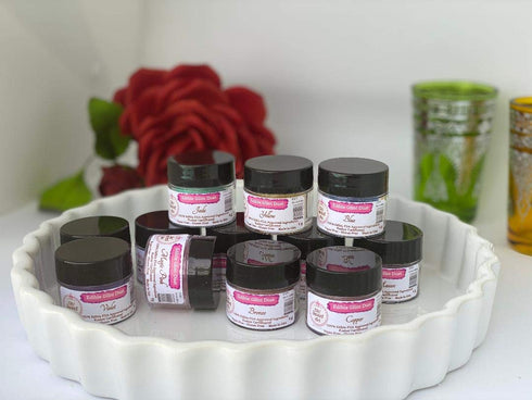 Edible Glint Dust Sweet Pink, Edible Luster Dust, 4 gram jar, Food Grade, MADE IN USA...