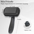 Self Cleaning Slicker Brush for Dogs & Cats, Skin Friendly Grooming Cat Brush, Dog Brush for Shedding, Deshedding Brush, Hair Brush Puppy Brush fo...