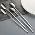 Long Handle Ice Tea Spoons,9.1-Inch Tea Spoons,Coffee Spoon,Ice Cream Spoon,Stainless Steel Long Stirring Spoons Cocktail Mixing Spoons for Cold D...