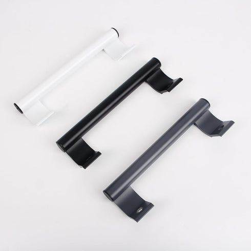205mm Aluminum Alloy Sliding Door Handle, Balcony Bathroom Glass Door Handle, barn Door, Closet Door Handle, Black, White, Gray, Modern and Fashio...
