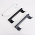 205mm Aluminum Alloy Sliding Door Handle, Balcony Bathroom Glass Door Handle, barn Door, Closet Door Handle, Black, White, Gray, Modern and Fashio...