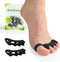Toe Separators, 4 Pair Soft Gel Toe Spacers to Correct Bunions, Toe Stretcher for Therapeutic Relief from Plantar Fasciitis, Claw Toes,Hammer Toes...
