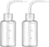 Tatoo Lash squeeze Bottle,Safety Rinse Bottle, Plastic Squeeze Medical Lab Washing Bottle (white, 150 ml)...