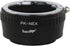 Haoge Lens Mount Adapter for Pentax K PK Mount Lens to Sony E Mount NEX Camera a3000 a3500 a5000 a5100 a6000 a6400 a6500 A7 A7R A7S A7II A7RII A7S...