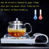 Lead-Free Thicken Glass Teapot Kettle – Removable Stainless Steel Infuser – Great ForBlooming and Loose Leaf Tea Brewer, Thickened (33oz / 950mm)...