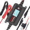 TN TONNY Automotive Use 12V 2A Battery Trickle Charger, 6V/12 Volt Lead Acid & 14.6V LiFePO4/12.6V Li-ion Battery Charger Maintainer, Smart Batter...