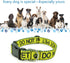 Dog Collar for DO NOT PET, Sturdy Durable with Buckle, Yellow Dog Collars for Small Medium Large Dogs, Premium Adjustable Polyester Pet Collar...