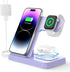 Charging Station for Multiple Devices Apple, 3 in 1 Charging Station for Apple, Fast Wireless Charger Stand for iPhone 14/13/12/11/Pro/Max/Plus/XS...