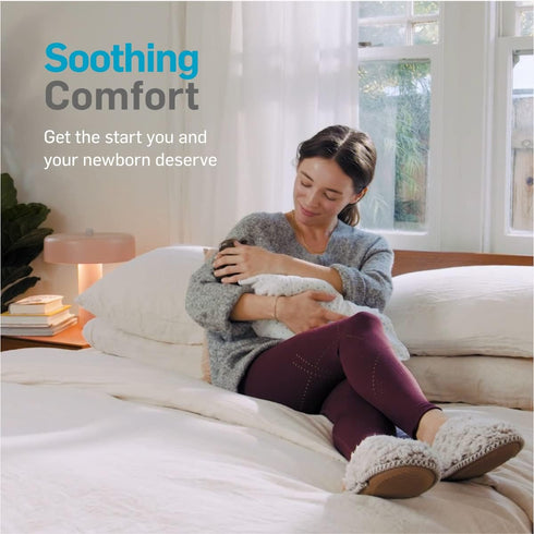 Postpartum Essentials by NatraCure: 2 Reusable Perineal Ice Packs, Cooling Postpartum Pads - Perfect for After Labor and Delivery Essentials, C Se...