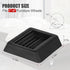 Bed Stoppers to Prevent Sliding - 4 Pack Furniture Wheel Stopper for Hardwood Floor - Rubber Furniture Cups Bed Frame Stopper Caster Cups fit All ...
