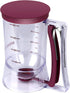 BBSTARZ Pancake Batter Dispenser – 4-Cup Batter Dispenser with Squeeze Handle & Measuring Marks for Pancakes, Waffles, Muffins, Crepes & Cupcakes ...