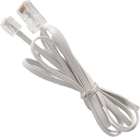 Honbay 2 Pack Telephone RJ11 6P4C to RJ45 8P8C Connector Plug Cable for Landline Telephone...