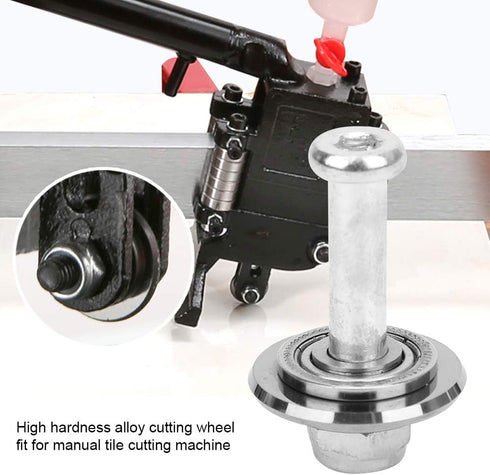Manual Tile Cutting Machine Cutter Head Cutter Wheel Tile Floor Tile Brick Cutter Wheell Cutting Machine 12000/20000m(Silver)...