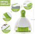 Dust pan Broom Brush Dustpan - Small Broom and Dustpan Set,Mini Broom and Dustpan,Small Dustpan and Brush Set for Home Cleaning, Sofa, Desk, Guine...
