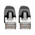 Tripp Lite Cat6a Snagless Shielded STP Patch Cable 10G-Certified, PoE, Black M/M 1ft 1' (N262-001-BK)...