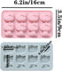 8 Cups Cute Cat Silicone Fondant Cake Mold,Hello ice mold,Kitty White Chocolate tray for Sugarcraft,Birthday Cake Decoration,Gumpaste Icing,Candy ...
