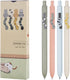 Cute Cat Tails Pens Kawaii Aesthetic pens 0.5mm Fine Point Smooth Writing Black Ink Gel Pens, Quick Dry Retractable Ballpoint Pen...