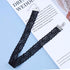 Vintage Black Wide Lace Choker Necklace Black Hollow Lace Collar Necklace Crocheted Lace Necklace Punk Tattoo Choker Chain Short Chain Jewelry for...