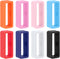 SAVITA 8pcs 22mm Watch Strap Holder Loop, Silicone Watch Band Keeper Multi Colors Holder Loops Watch Band Loop Watch Fastener Rings for Smartwatch...