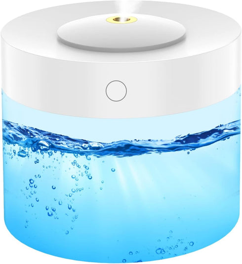 Humidifier for Bedroom Cool mist humidifier with colorful lights for Home, Baby, Large Room with Auto Shut Off humidifier (1.2L, White)...