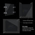 Fish Tank Divider Black 10 Gallon/20-Gal (extra high) Aquarium Divider with Suction Cups Accessories...
