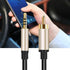 Digital Coaxial Audio Video Cable HDTV Stereo Spdif RCA to 3.5mm Male Jack Plug Line for Stereo Receiver Speakers Projector 1 Meter......