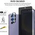T Tersely [2+2 Pack 9H Tempered Glass Privacy Screen Protector for Samsung Galaxy S24 Plus 5G, with Installation Alignment Frame, Support Fingerpr...