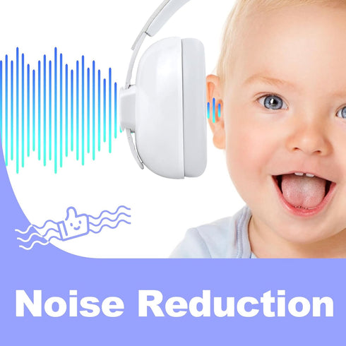 HZ002 Baby Ear Protection, Noise Cancelling Headphones for Babies and Toddler 3 Months up to 24 Months, Baby Earmuffs for Fireworks, Sleeping, Con...