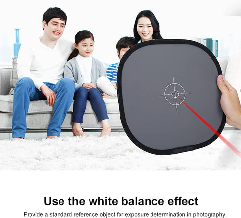 Grey Card White Balance Card, 18% Exposure Photography Card Light Photography Reference Card Custom Calibration Camera Lens Filter Checker Video D...