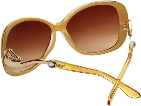 Vintage Cat's Eye Sunglasses For Women 100% UV Protection Classic Retro Designer Style...