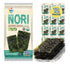 KIMNORI Seasoned Seaweed Snacks Sheets – Organic Sea Salt Flavor, 12 Individual Packs, Roasted Crispy Premium 100% Natural Laver Kim Nori, 4g 0.14...