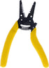 IDEAL Electrical 45-615 Reflex Super T Stripper - 8-18 AWG Solid, Yellow, Wire Stripper, Plier Nose, Slide Lock, Textured Grips...