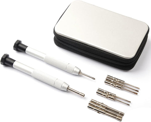 12Pcs Screwdrivers Kit Repair Tools for Eyeglass/Sunglasses/Watch/Cellphone/Clock/Calculator Travel Pocket Precision Screwdriver Set...