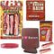 Bacon Bonanza Sampler Gift Pack (5pc Set) - Bacon Bandages, Air Freshener, Lip Balm, I Heart Bacon Can Cooler & I Love Bacon Silicone Wristband...