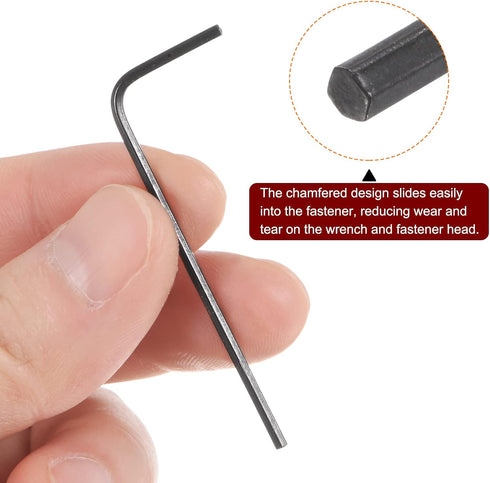 30pcs Hex Key Wrench 1.5mm Metric CR-V L Shaped Hexagon Head Repairing Tool...