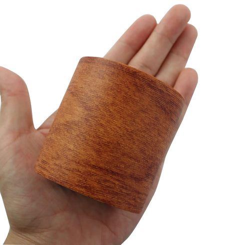 5.7cmx4.57m Simulation Wood Grain High-Adhesive Repair Tape for Desk Chair Furniture Floor Beautification Decoration Tape...