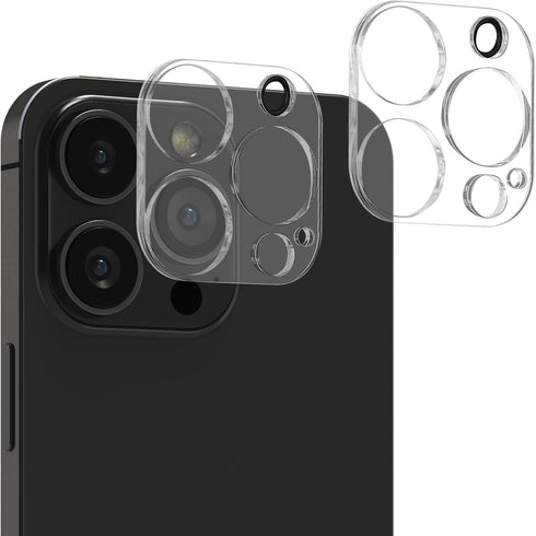 kwmobile Camera Lens Protector Compatible with Apple iPhone 14 Pro/iPhone 14 Pro Max (2 Pack) - Clear Tempered Glass Phone Lenses Protectors...