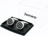 Round Black Cufflinks with Floral Patterns for Men Lady In Gift Case Classic Silver Tone Men's Cufflinks Jewelry Set for Wedding Anniversary Busin...