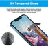 GLASS-M Anti-Blue Light Screen Protector for iPhone 12 Pro Max, Eye Protection 9H Tempered Glass Film, Full Coverage Blue Light Blocking Screen Co...
