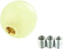 Abfer Ball Shifter Knobs 5 Speed Round Shift Knob Car Gear Shifting Handle Fit for Most Automatic Manual Transmission Vehicles (Beige)...