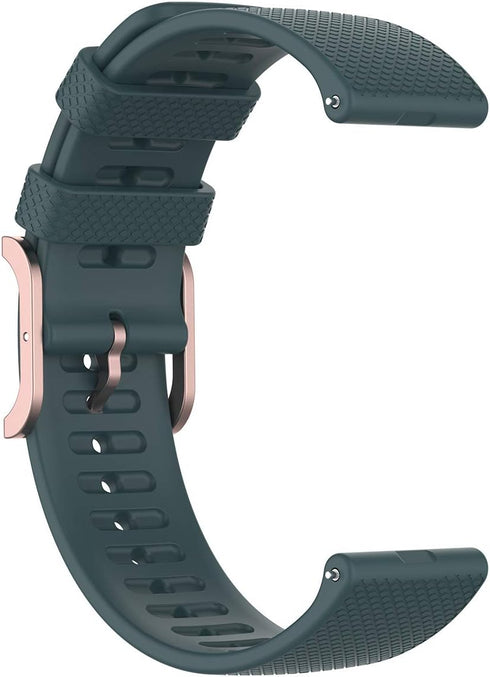 Fit for Polar Unite Watch Bands Women Men, Polar Ignite 20mm Silicone Quick Release Replacement Band Wristband Straps Metal Clasp Fit for Samsung ...