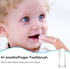 6 in 1 Baby Training Toothbrush Set - Infant to Toddler Toothbrush Oral Care Toothbrush - Food Grade Silicone,Extra Soft Bristles,Perfect for 6+,1...