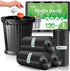 3 Gallon 120 Counts (fit 2.6-3.3 Gal) Small Trash Bags Garbage Bags by RayPard, 10-12 Liter Waste Basket Liner Fit 2.6,3.1,3.2,3.3 Gal Trash Can f...